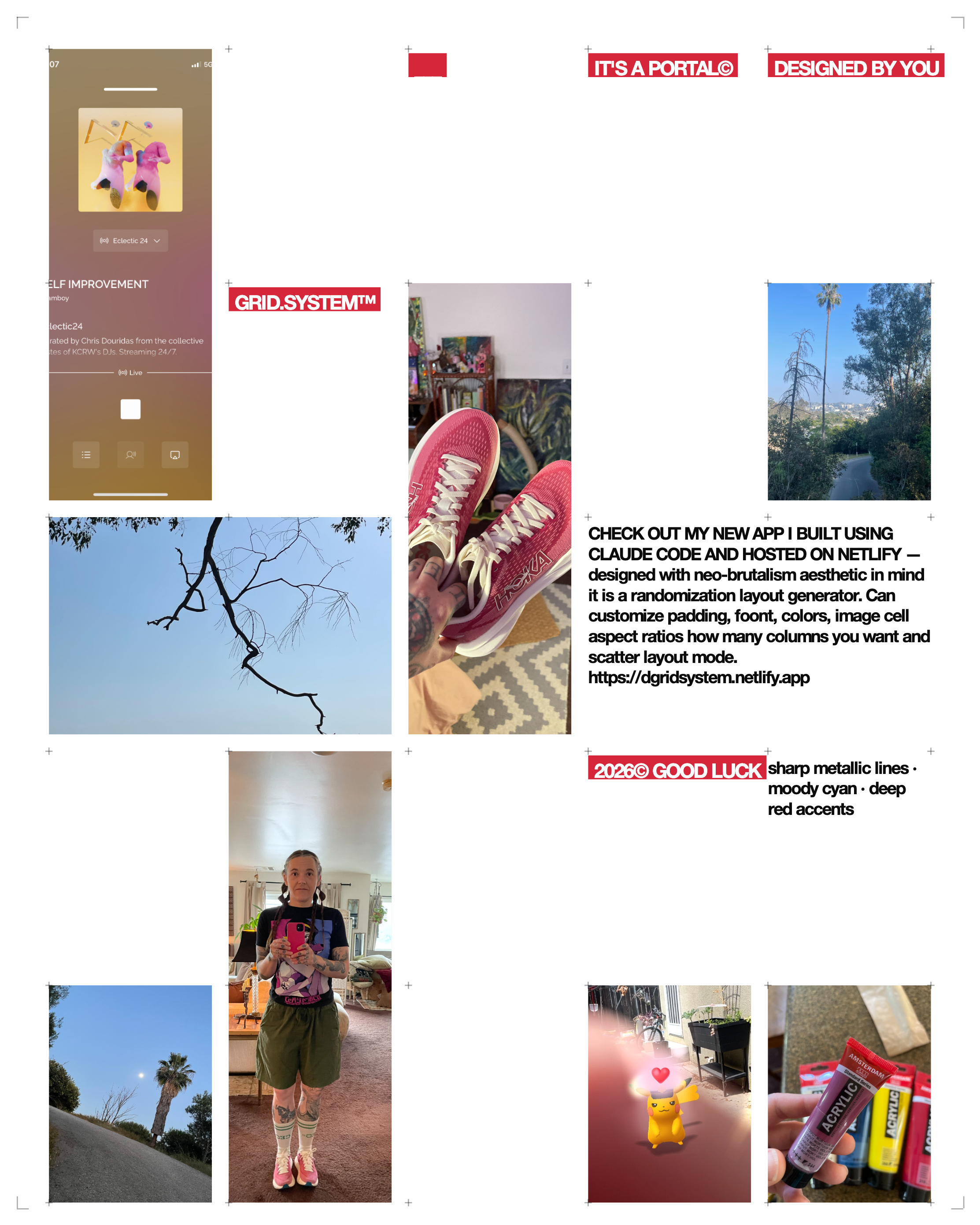 Grid layout example 2